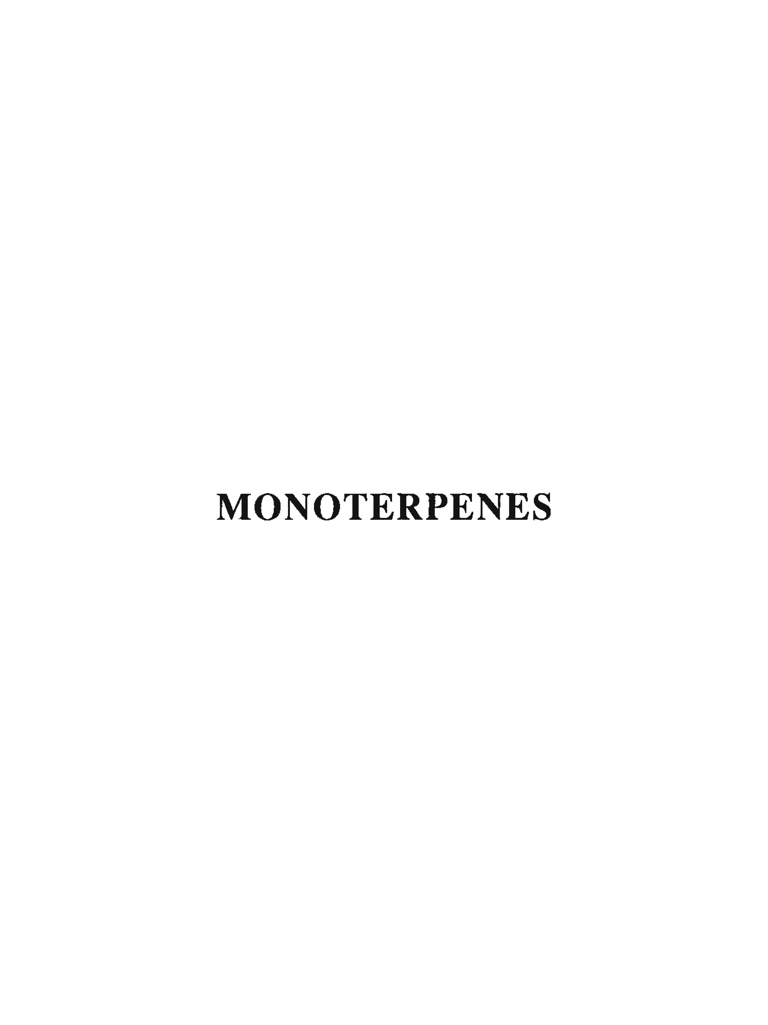 13C-NMR of Natural Products Volume 1 Monoterpenes and Sesquiterpenes