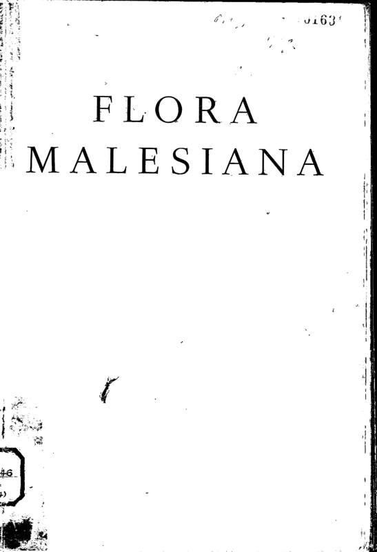 FLORA MALESIANA
