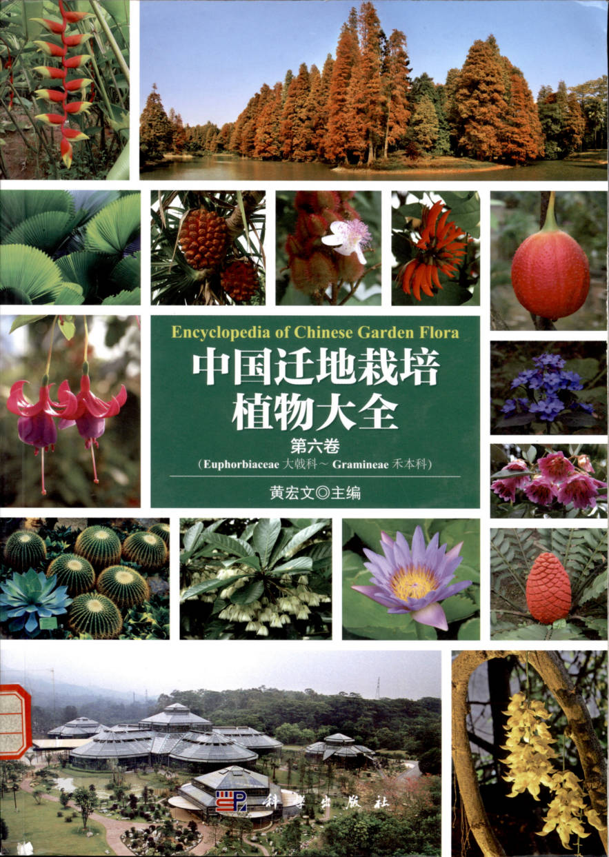 Encyclopedia of Chinese Garden Flora 中国迁地栽培植物大全 第六卷（Euphorbiaceae 大戟科〜Gramineae 禾本科）