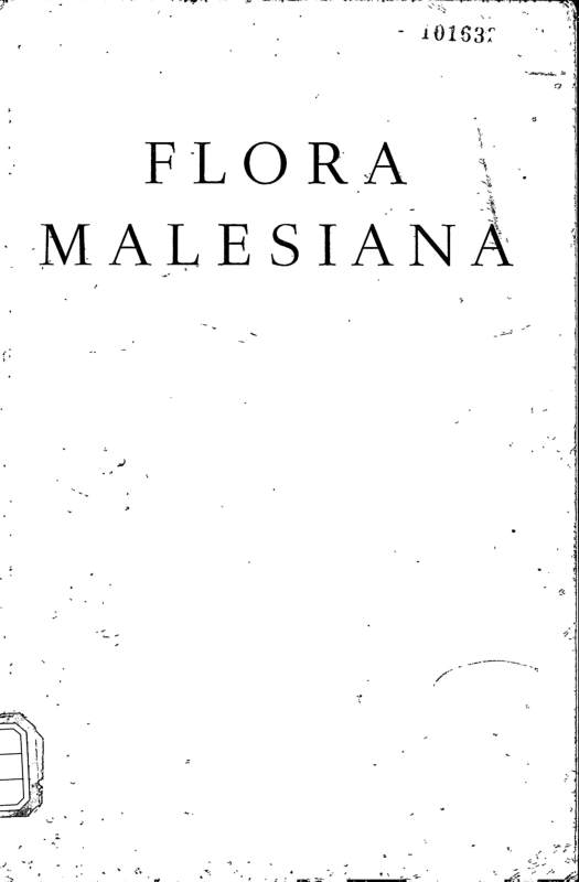 FLORA MALESIANA