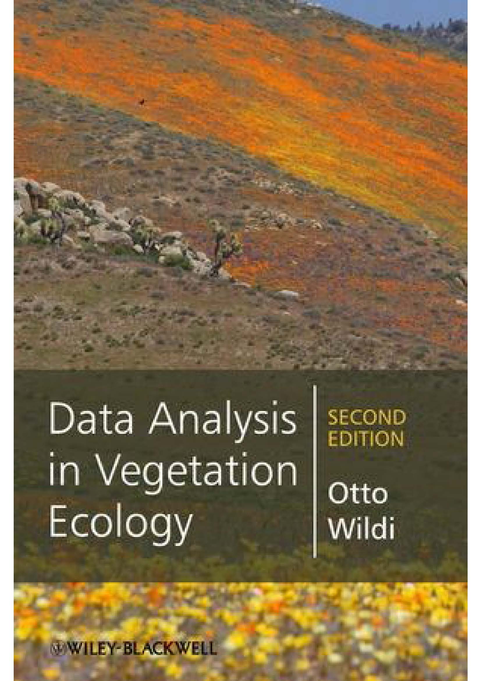 Data Analysis in Vegetation Ecology