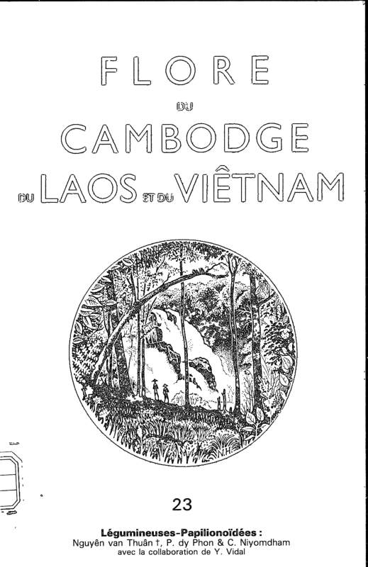FLORE DU CAMBODGE DU LAOS ET DU VIETNAM 23 Legumineuses-Papilionoidees